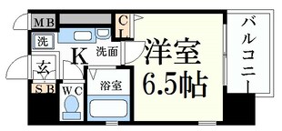 ベラジオ二条城前の物件間取画像